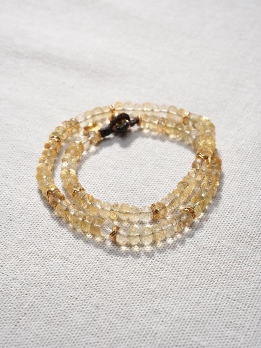 北京仓｜Bohemian Rhapsodie-VANESSA-黄水晶 串珠 项链［法国设计师］ 商品图2