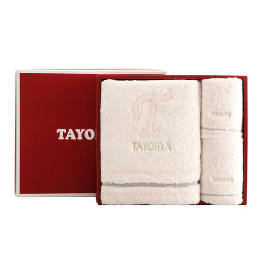 【多样屋专柜】花园玫瑰印花面巾礼盒/粉蓝 商品图2