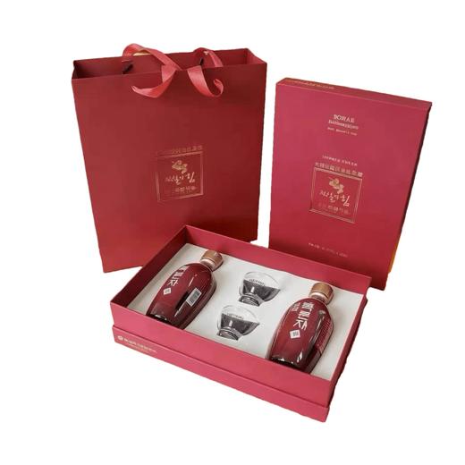 宝海 覆盆子酒礼盒375ml*2 보해 복분자술선물세트375ml*2 商品图0