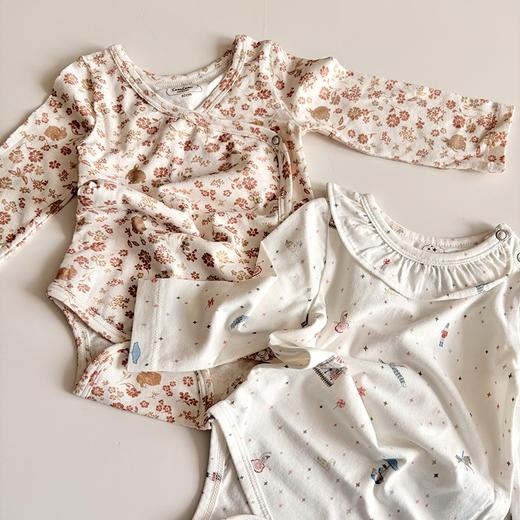 camcam 25AW 新款宝宝长袖套头包屁衣 商品图4