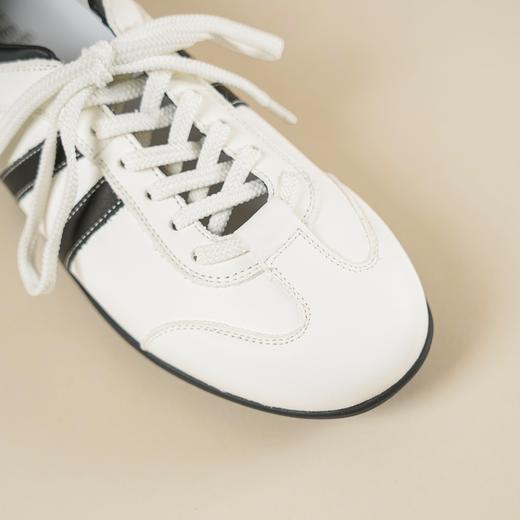 【牛皮革】西村名物2026年春季新款舒适防滑软底系带百搭休闲运动鞋德训鞋T26AM18121 商品图5