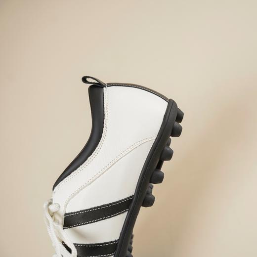 【牛皮革】西村名物2026年春季新款舒适防滑软底系带百搭休闲运动鞋德训鞋T26AM18121 商品图7