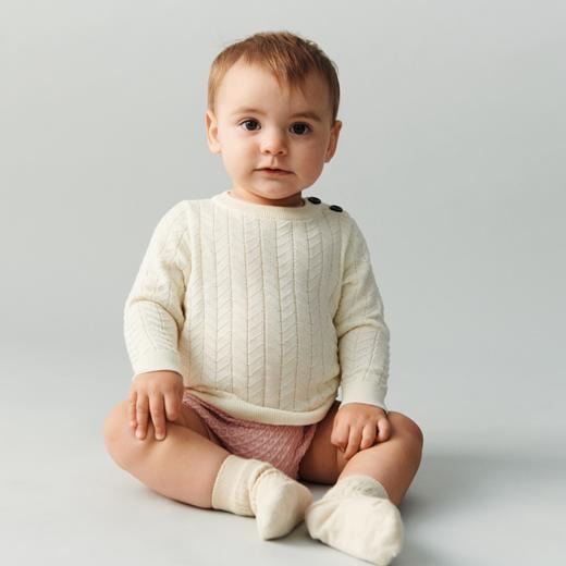 FUB 26SS新品 宝宝儿童春夏有机绵长袖卫衣开衫 商品图6