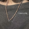【女神节首选】淡紫珠光 仙气满满 珍珠项链套装8-10mm 近正圆款 诸暨直发 一物一证 下单即送珍珠粉！ 商品缩略图6