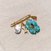 北京仓｜Chan Luu-Magnolia-木兰花 绿松石 胸针［美国设计师］ 商品缩略图2