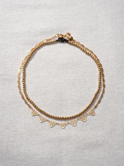 北京仓｜Bohemian Rhapsodie-LOUISE-金色 花丝 纤细 项链［法国设计师］ 商品图2