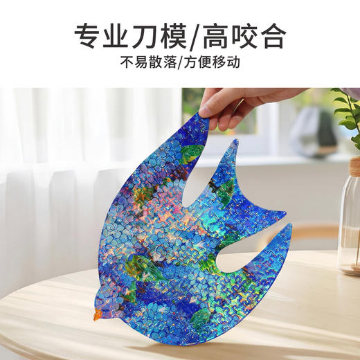 TOi图益-异拼乐-潮玩拼图镜面系列-自由的一天-相框套装 商品图4