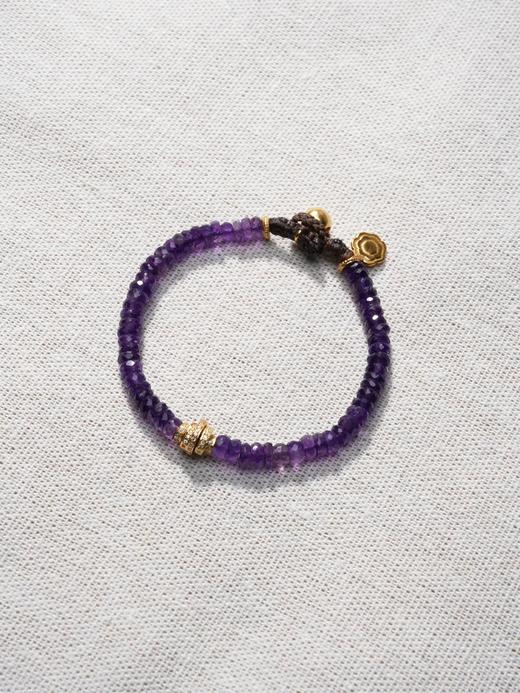 北京仓｜Bohemian Rhapsodie-DUSTY-紫水晶 锆石 手链［法国设计师］ 商品图1