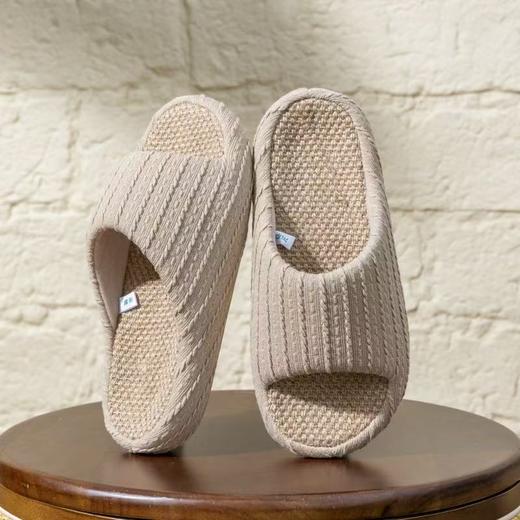 【多样屋专柜】多样屋轻便春夏拖鞋亚麻拖/月光白/36/37 商品图7