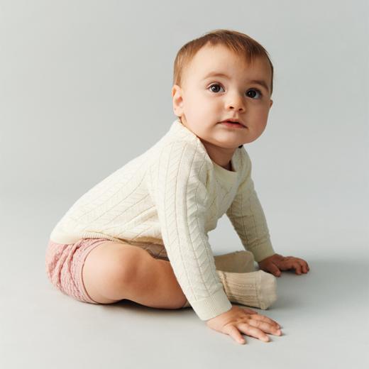 FUB 26SS新品 宝宝儿童春夏有机绵长袖卫衣开衫 商品图5