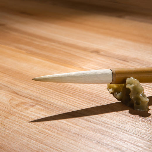 70-80年代火炬牌“二号盖峰”长锋羊毫老毛笔（一支） 商品图6