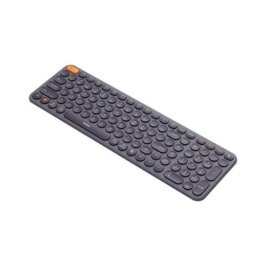 Baseus/倍思 创作者三模超薄商务无线带数字按键静音键盘 K01B 云雾灰 商品图2