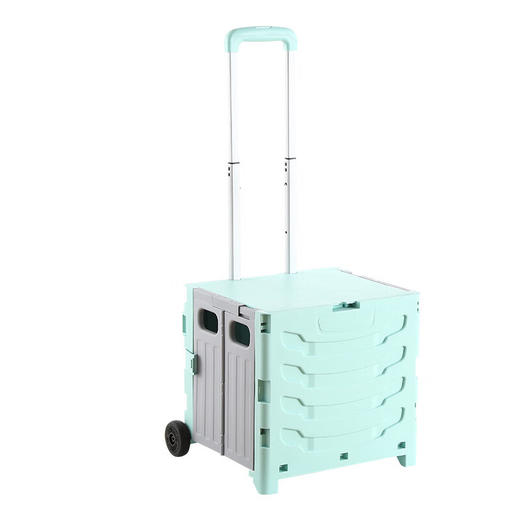 【多样屋专柜】趣游帮多功能拉杆可折叠2轮拖物车(YB05) 商品图4