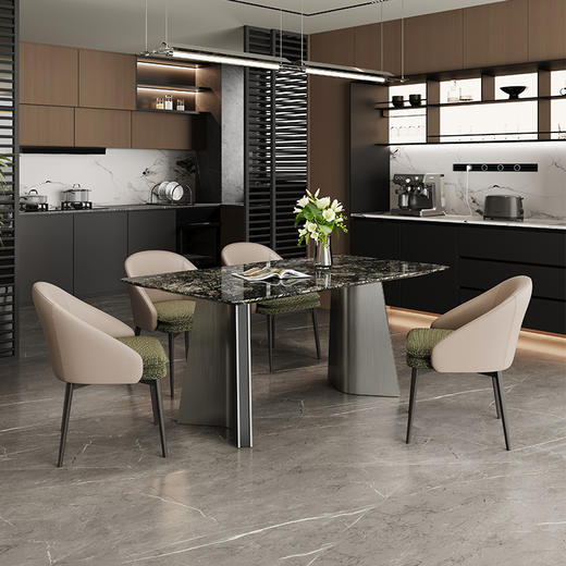 【美居】B4尊享 天然奢石 餐桌 BSTJF3779 商品图2