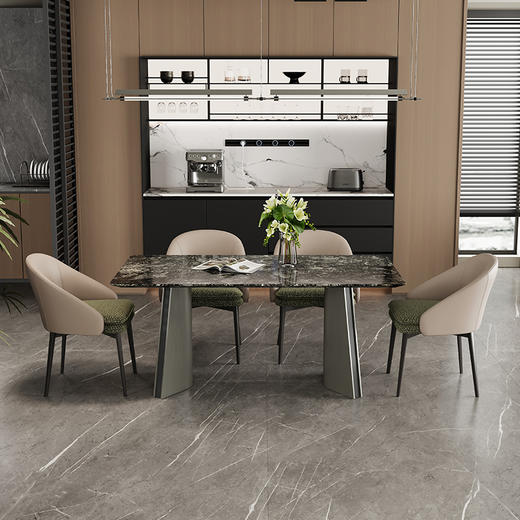 【美居】B4尊享 天然奢石 餐桌 BSTJF3779 商品图0