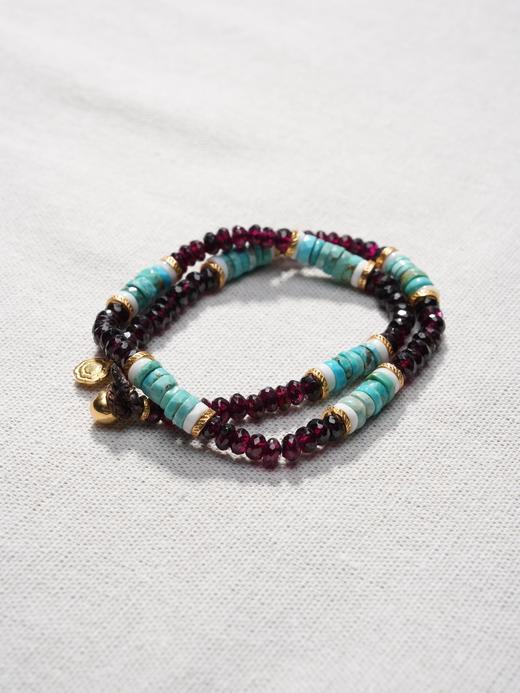 北京仓｜Bohemian Rhapsodie-GIULIETTA-石榴石 绿松石 欧泊 项链［法国设计师］ 商品图2