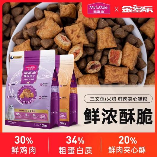 麦富迪鲜肉夹心双拼全价猫粮2kg/10kg 商品图1