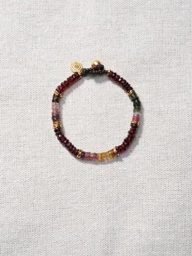 北京仓｜Bohemian Rhapsodie-SHIRA-石榴石 碧玺 手链［法国设计师］