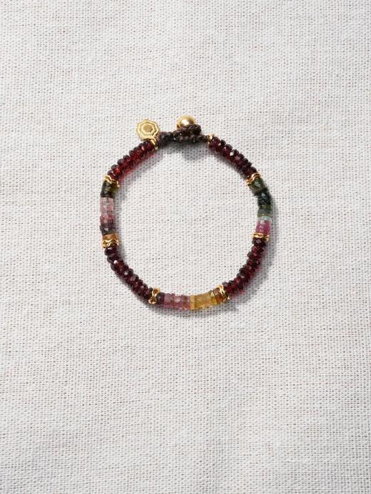 北京仓｜Bohemian Rhapsodie-SHIRA-石榴石 碧玺 手链［法国设计师］ 商品图0