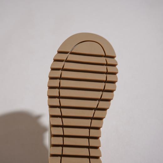 【牛皮革】西村名物2026年春季新款舒适平底软底软面蝴蝶结饰扣浅口单鞋妈妈鞋T26AE18151 商品图7