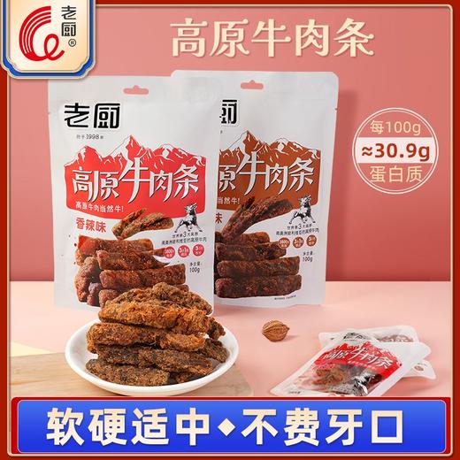 老厨高原牛肉条100g 商品图0