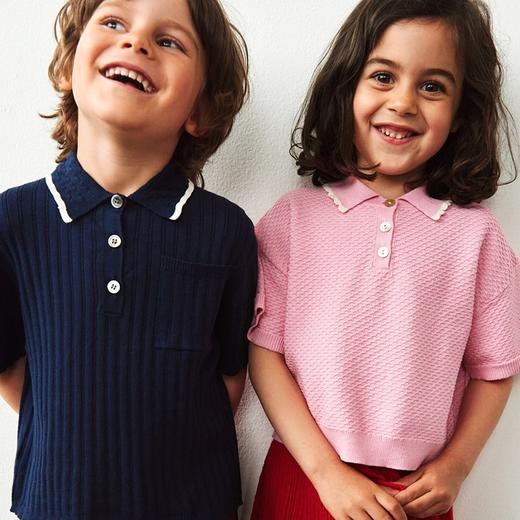 FUB 26SS新品 宝宝儿童春夏有机绵短袖T恤polo衫 商品图4