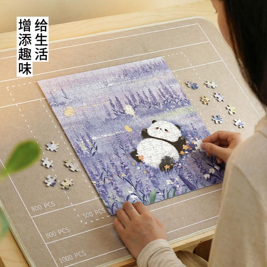TOi图益-潮玩拼图系列-熊猫花花观察日记Ⅲ-300片-分包款 商品图1