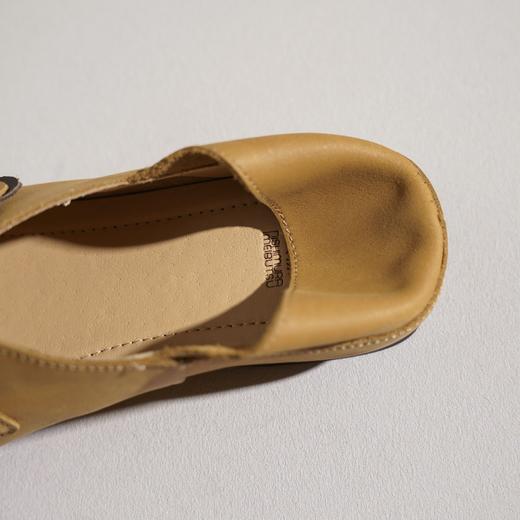 【牛皮革】西村名物2026年春季新款舒适平底软底软面浅口单鞋妈妈鞋T26AM18041 商品图9