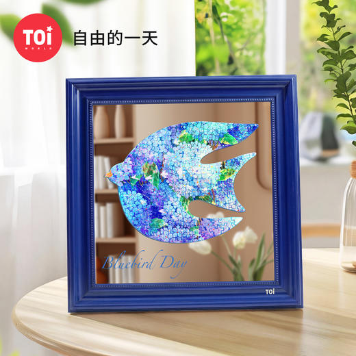 TOi图益-异拼乐-潮玩拼图镜面系列-自由的一天-相框套装 商品图0