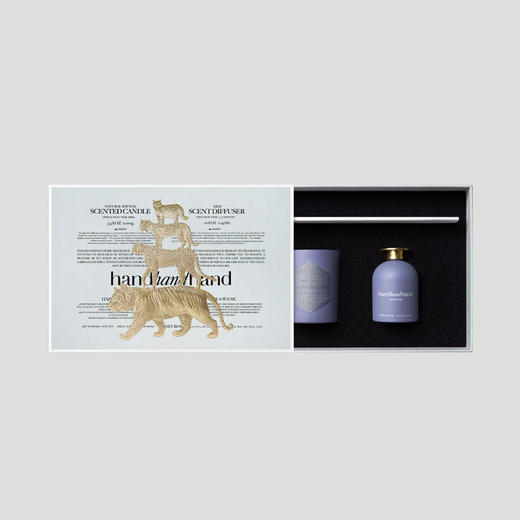 【多样屋专柜】handhandhand蜂糖玫瑰玲珑香氛礼盒（100g+45ml） 商品图1