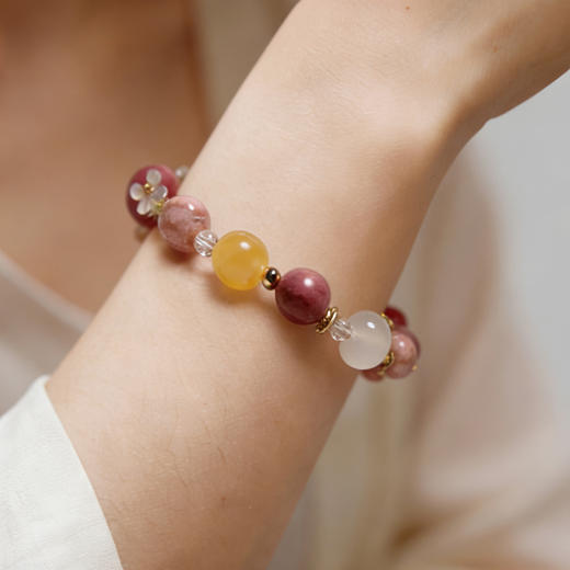 9折优惠｜2026致她「如她 · 沐春风」芒果芭乐味蛋糕&「如她 · 沐春风」手串（单圈） 商品图9