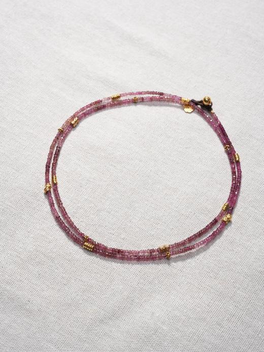 北京仓｜Bohemian Rhapsodie-BAHAMAS-粉色 碧玺 项链［法国设计师］ 商品图1