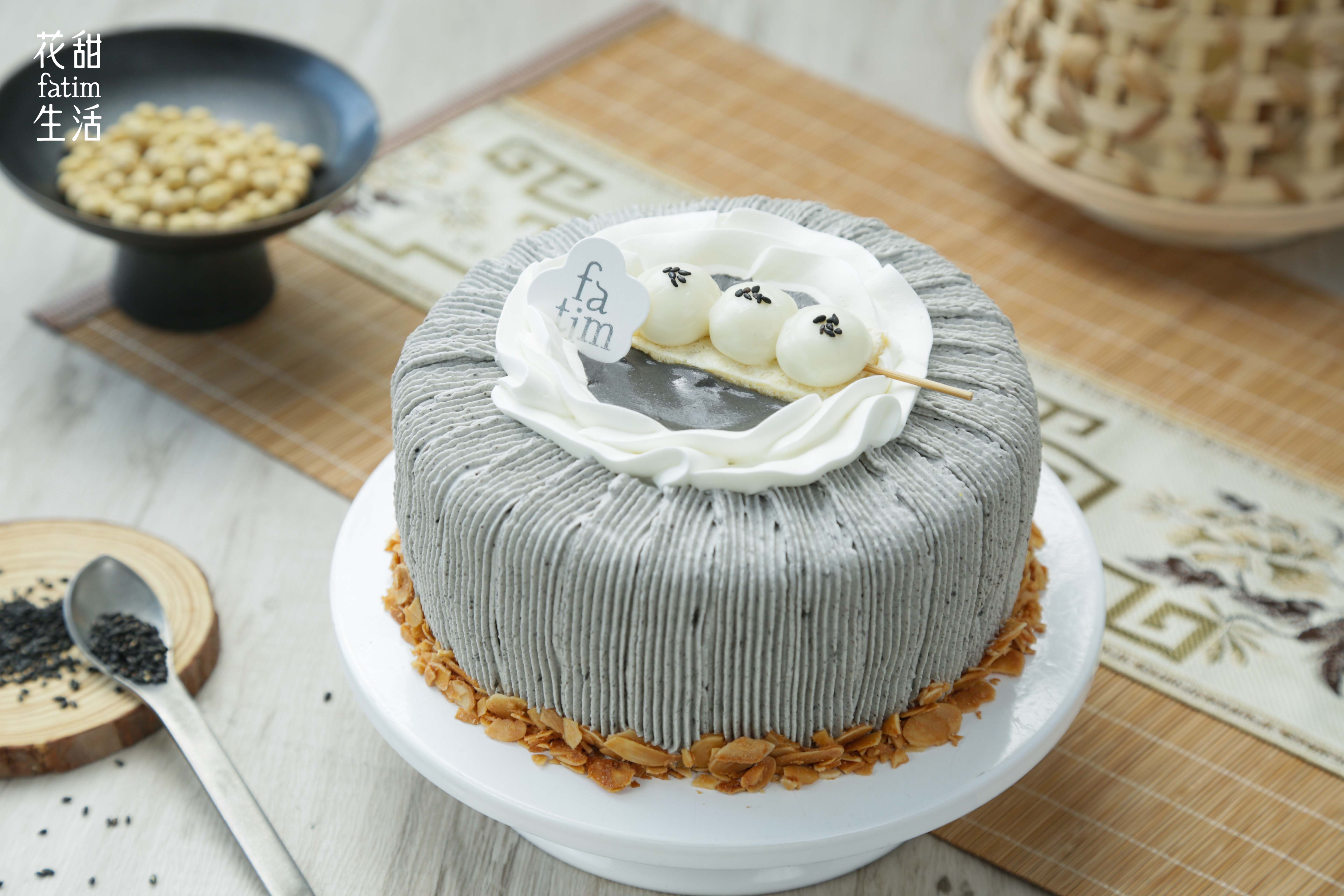 团团圆圆芝麻糕