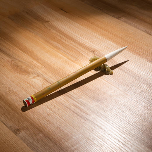 70-80年代火炬牌“三号盖峰”长锋羊毫老毛笔（一支） 商品图5