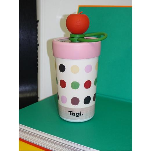 Tagi 想象苹果保温保冷杯 大容量吸管不锈钢保冷杯水杯 商品图3