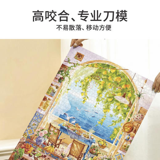 TOi图益-潮玩拼图窗里窗外系列-海边柠檬树-1000片-分包款 商品图3