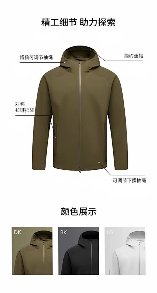 DST男士DUAL系列软壳春款冲锋衣 商品图7