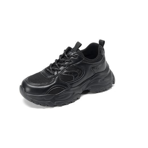 【舒适透气】西村名物2026年春季新款厚底增高舒适透气百搭小白鞋老爹鞋T26AM18141 商品图9