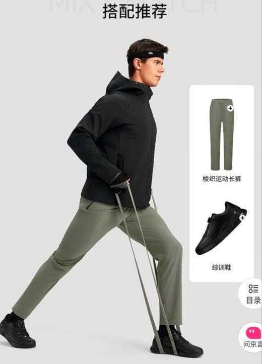 DST男士DUAL系列软壳春款冲锋衣 商品图3