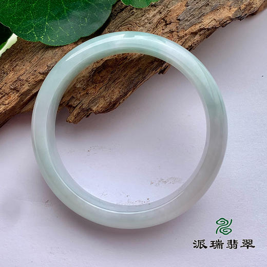 派瑞翡翠 翡翠手镯 糯种 绿色 商品图1