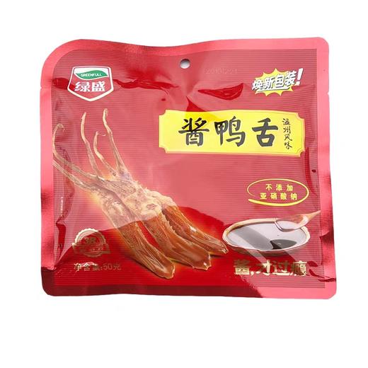 50g绿盛酱鸭舌 商品图0
