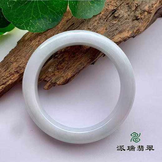 派瑞翡翠 翡翠手镯 糯种 绿色 商品图1