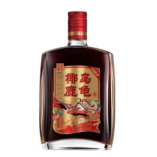 [养生酒]椰岛鹿龟酒33度268ml(中瓶) 商品图0