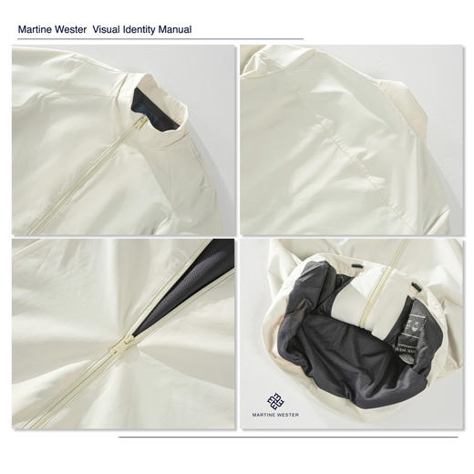 MartineWester男款舒乐特面料Octa保温网眼里寸立领外套11075361 商品图5