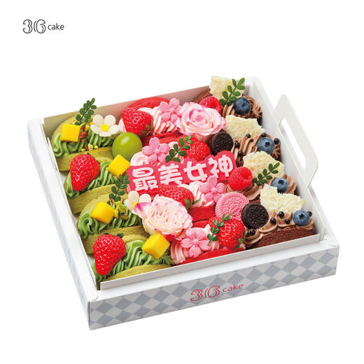 莓好予你 ‧ 三拼牛奶戚风抱抱卷，12枚/盒 商品图4