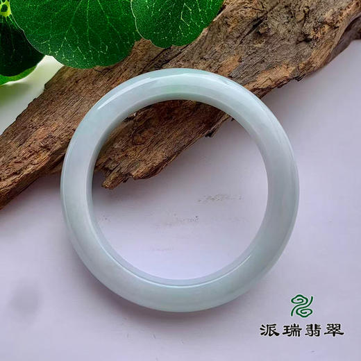 派瑞翡翠 翡翠手镯 糯种 绿色 商品图1