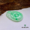 派瑞翡翠 翡翠龙牌 糯种 飘花 绿色 商品缩略图2