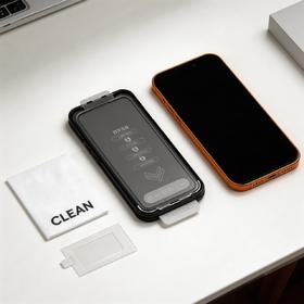 MOCOLL摩可 iPhone 17 系列 康宁 2.5D 高清丝印全屏钢化玻璃定位膜