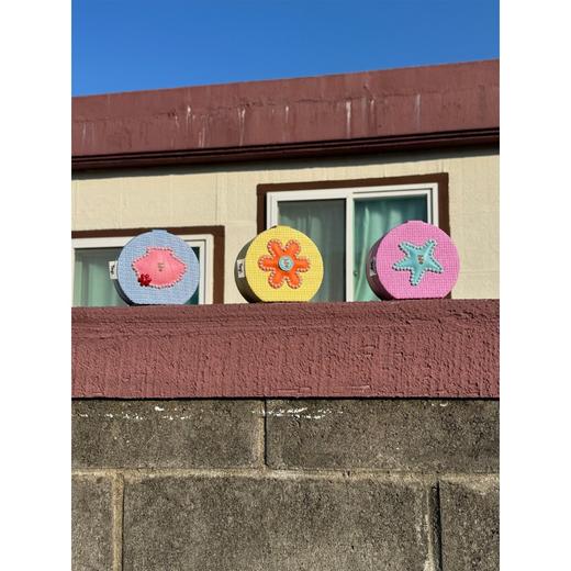 Tagi 小花贝壳鼓鼓珍珠双层收纳盒 便携鼓鼓双层圆圆首饰盒收纳盒 商品图5