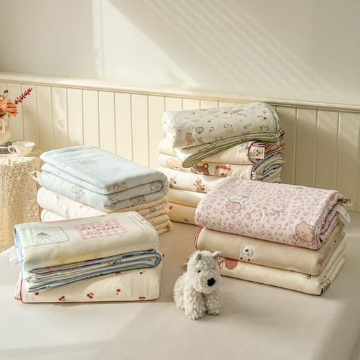 【限时秒杀】自然醒儿童A类针织棉大豆夏凉被子空调被卡通薄款单双人春夏YBY（不参与优惠券） 商品图14